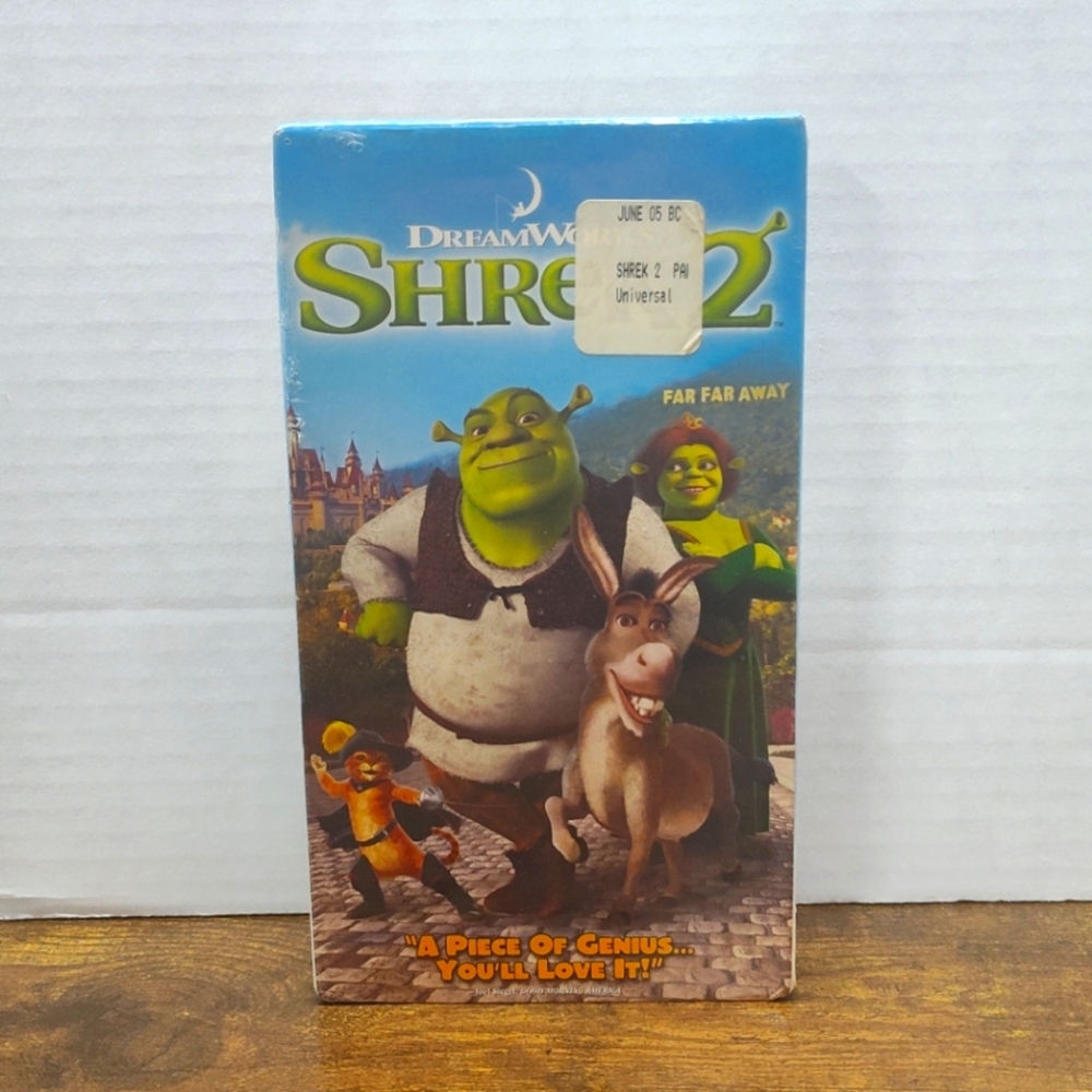 Shrek 2 (VHS, 2004), BRAND NEW, SEALED, Dreamworks